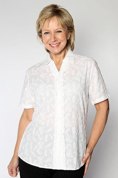 Embroidered Blouse - Carr & Westley