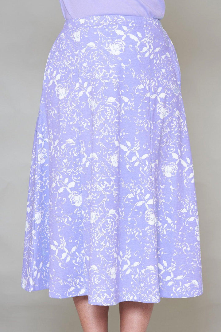 Poppy Floral Swirl Skirt - Carr & Westley