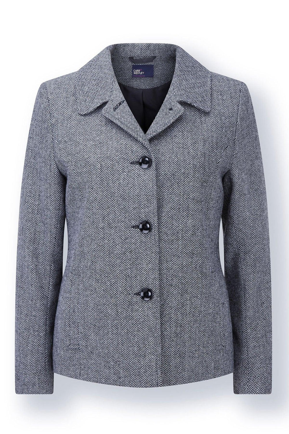 Herringbone Tailored Jacket - Carr & Westley