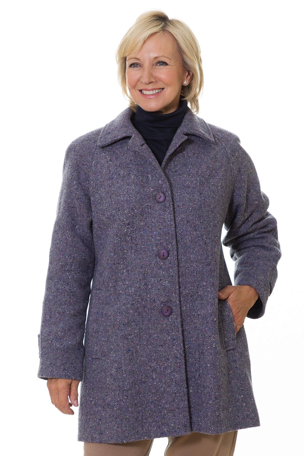 Hertford Tweed Coat | Ladyline – Carr & Westley