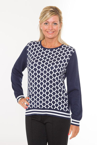 Poppy Jacquard Sweater - Carr & Westley