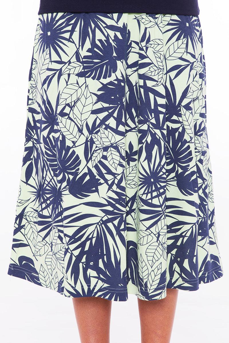 Ppppy Leaf Print Skirt - Carr & Westley