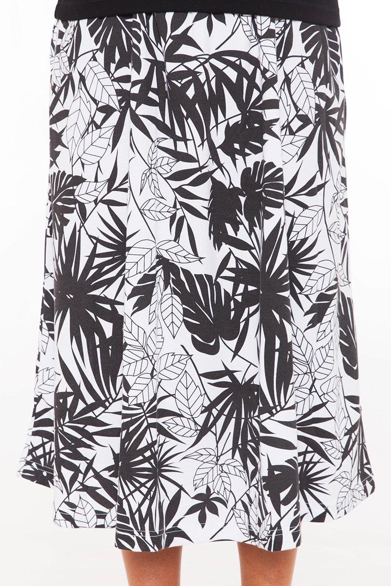 Ppppy Leaf Print Skirt - Carr & Westley