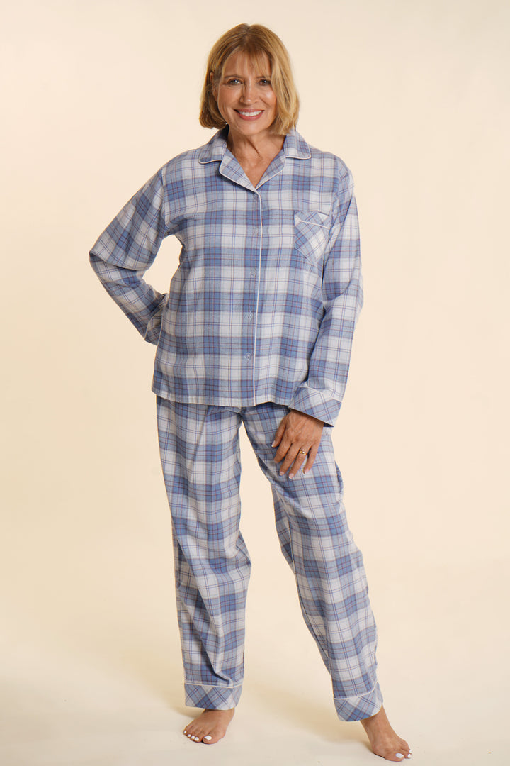 Tailored Chequered Pyjamas
