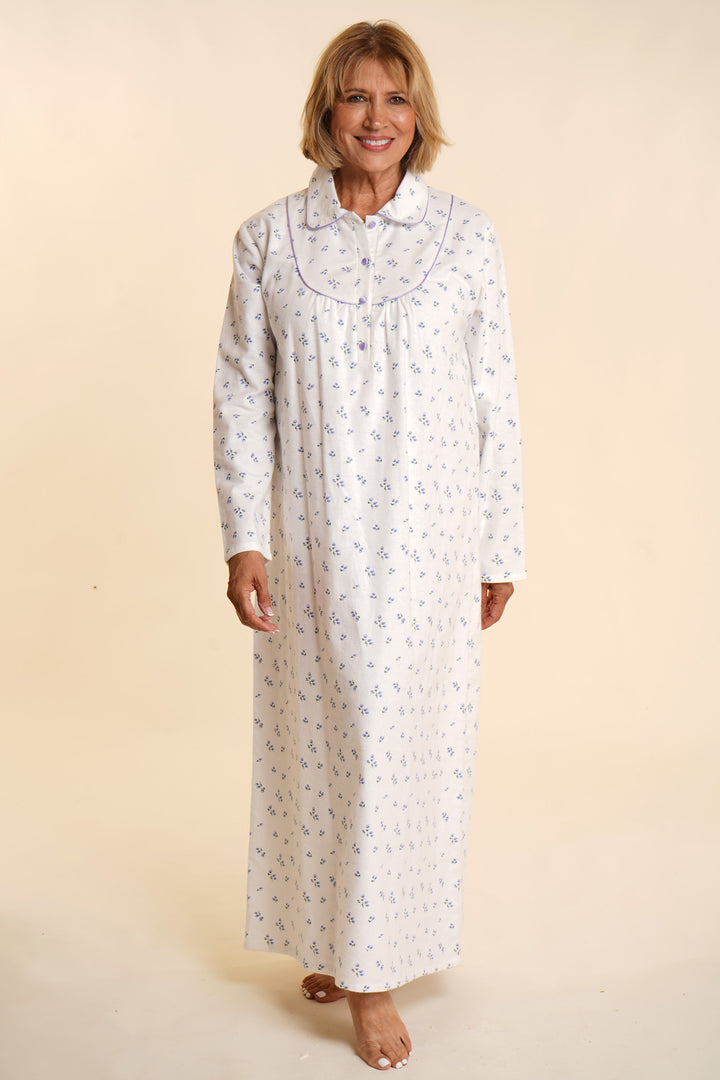 Tulip Collar Nightdress - 51"