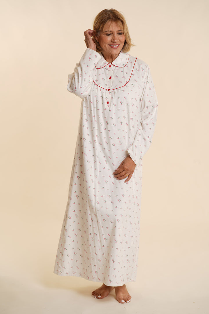 Tulip Collar Nightdress - 51"