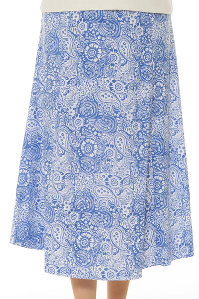 Poppy Paisley Print Skirt - Carr & Westley