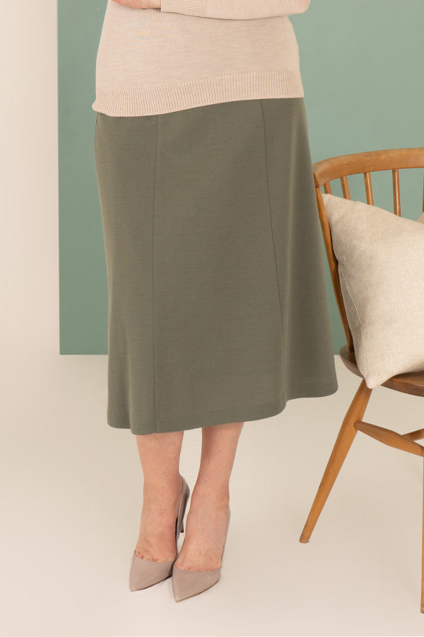 Sandringham Skirt - Olive