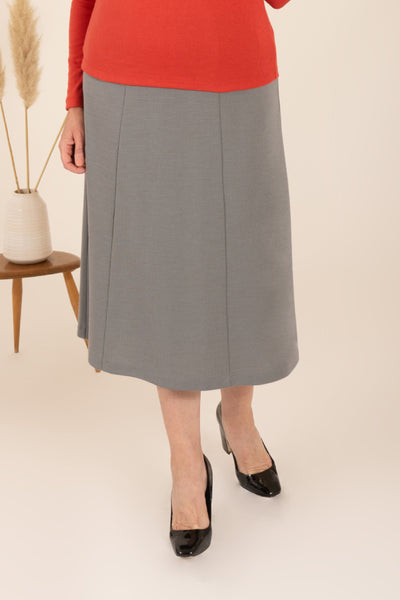 Sandringham Skirt - Silver