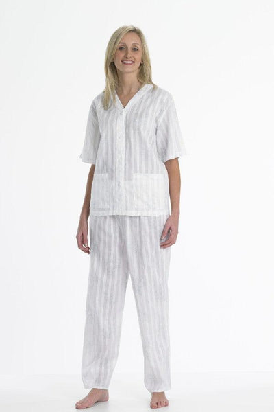 Sateen Stripe Pyjamas - Carr & Westley