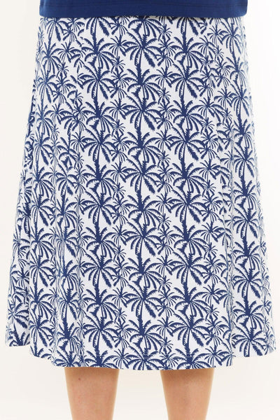 Poppy Sunset Palm Skirt - Carr & Westley