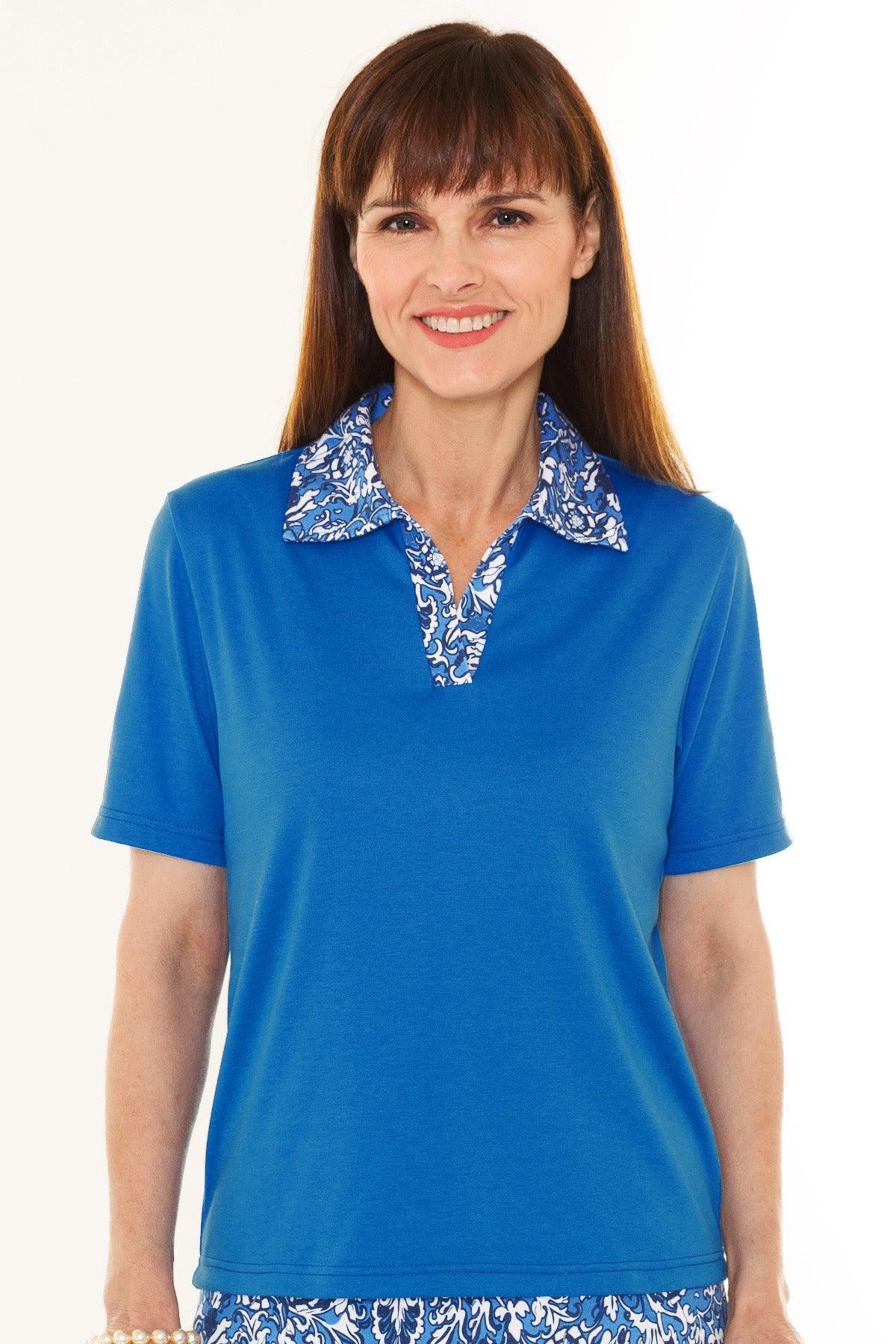 Betsy Thistle Collar Top - Carr & Westley
