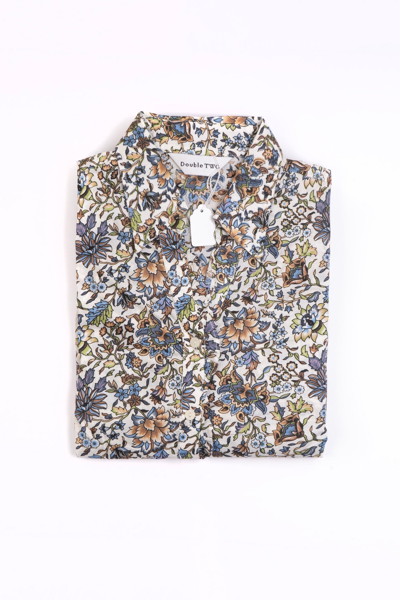 Floral Cotton Lawn Blouse Carr & Westley