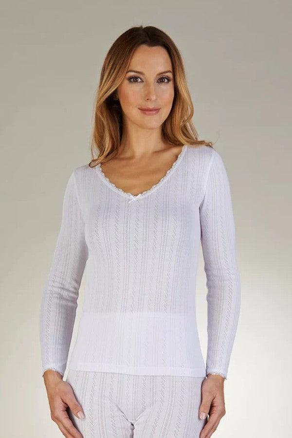 Brushed Thermal Long Sleeve Top - Carr & Westley