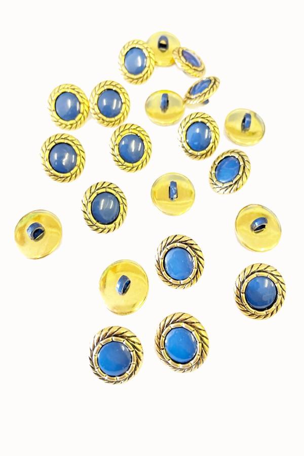 Swirl Gold Buttons - Carr & Westley
