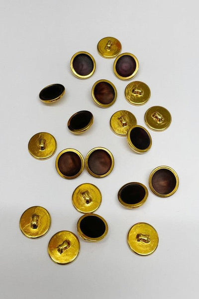 Gold Coloured Buttons - Carr & Westley